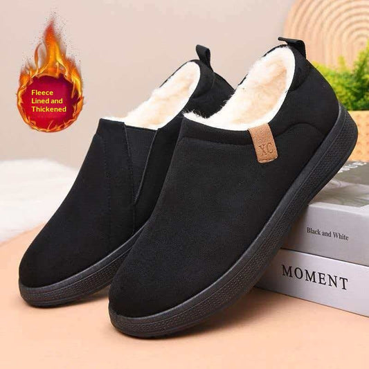Mens Winter Snow Boots With Fleece Lining